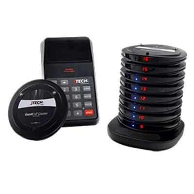 Guest Call System Coasters and Transmitter